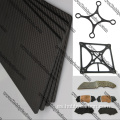 RC Drone Hobbby Parts Hoja de vidrio de carbono